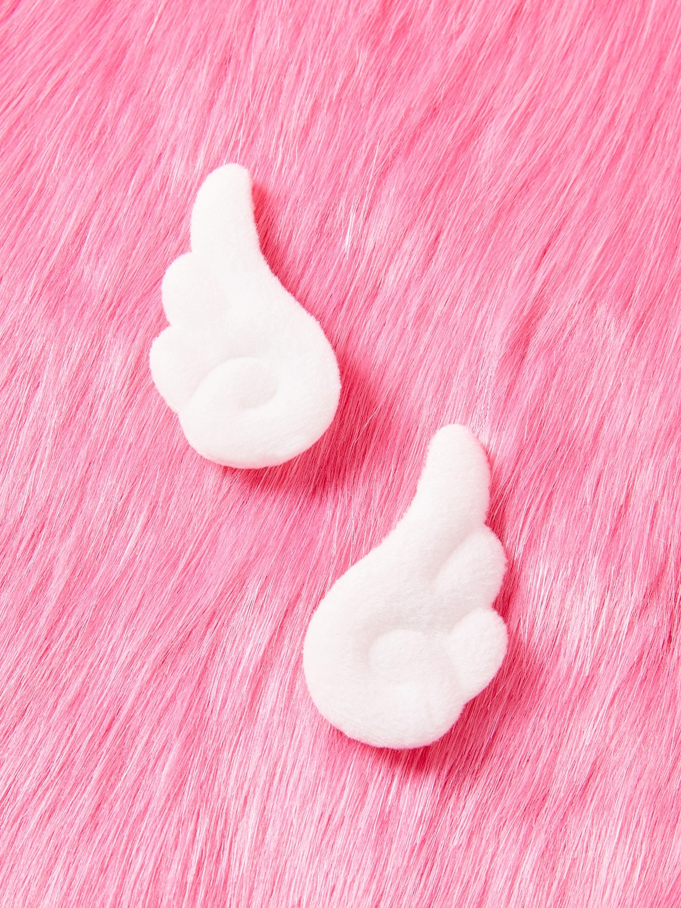 Kawaii 2pcs Wing Decor Hair Clip For Daily Use For Girls Hairstyles Casual Cute