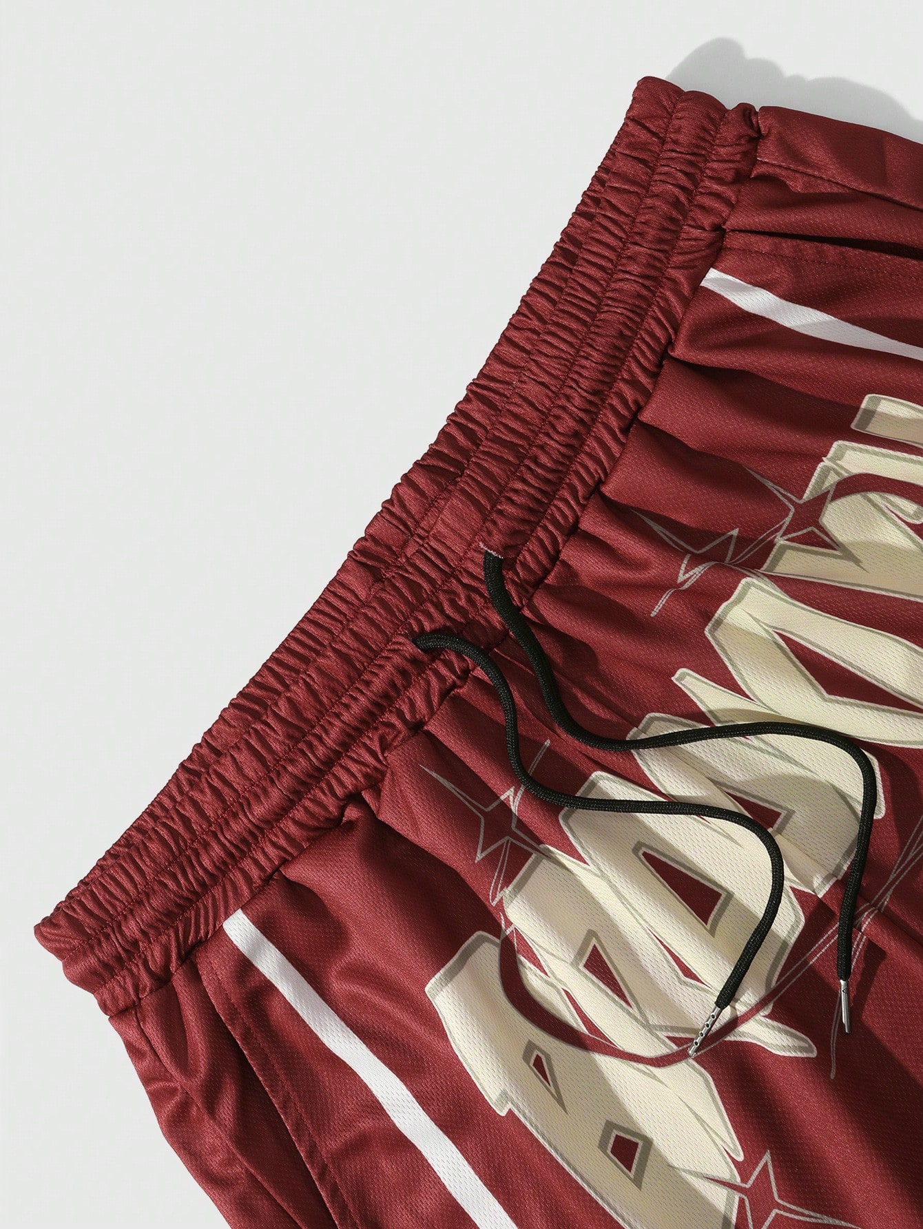 Street Life Men's Basketball Mesh Shorts With Breathable Inner Layer, Suitable For Daily Wear In Spring And Summer, School